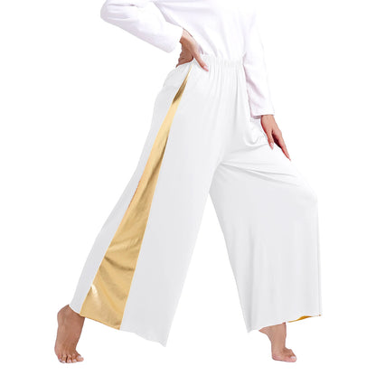Vestido de Coreografia com detalhe Metálico e Calças