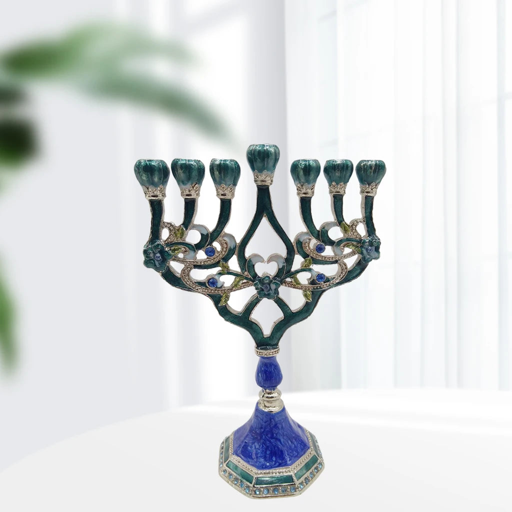 Candelabro 7 Braços- Menorá Judaica