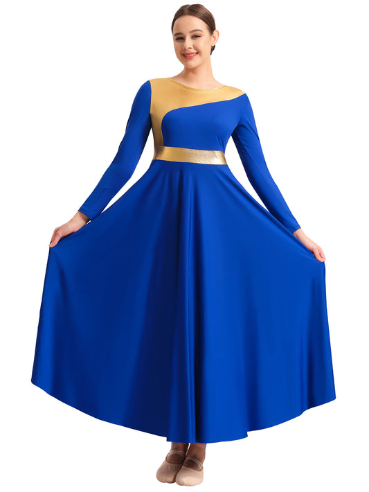 Vestido de Coreografia com Ajuste Metálico