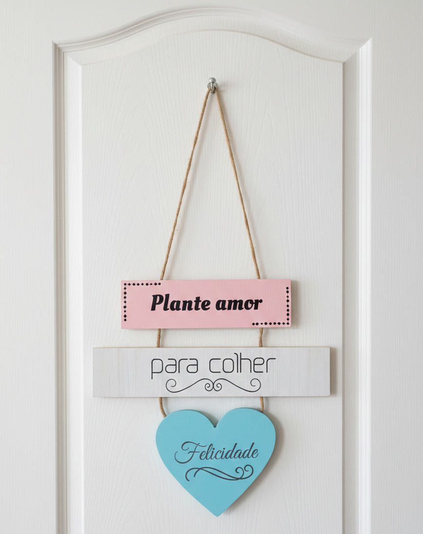 SEMEANDO AMOR : PLACA DECORATIVA "PLANTE AMOR"