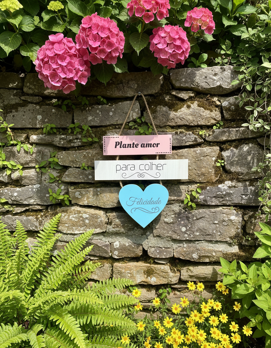 SEMEANDO AMOR : PLACA DECORATIVA "PLANTE AMOR"