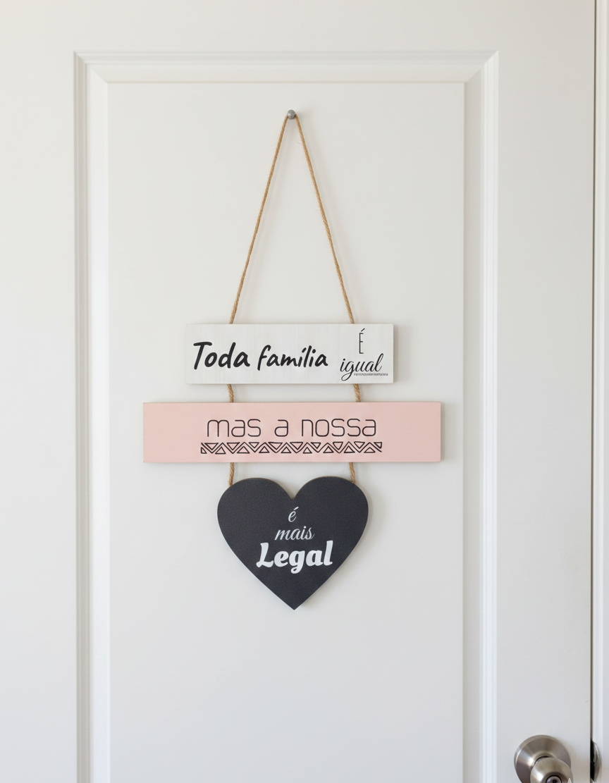 TODA FAMÍLIA É ESPECIAL, MAS A SUA É ÚNICA
