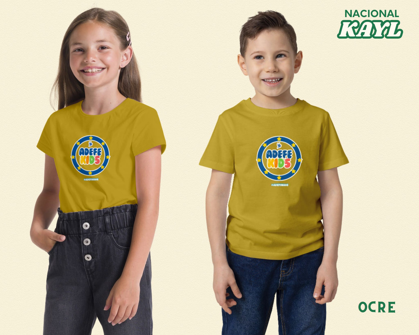 TSHIRT ADEFEKIDS OFICIAL INFANTIL