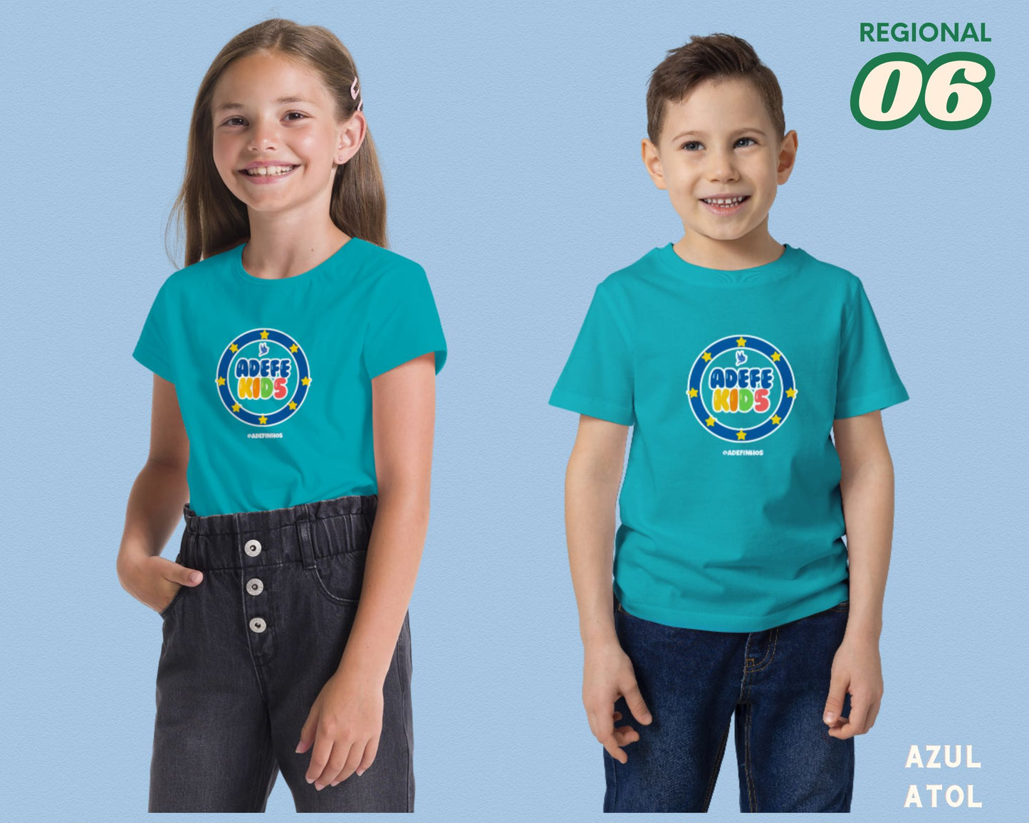 TSHIRT ADEFEKIDS OFICIAL INFANTIL