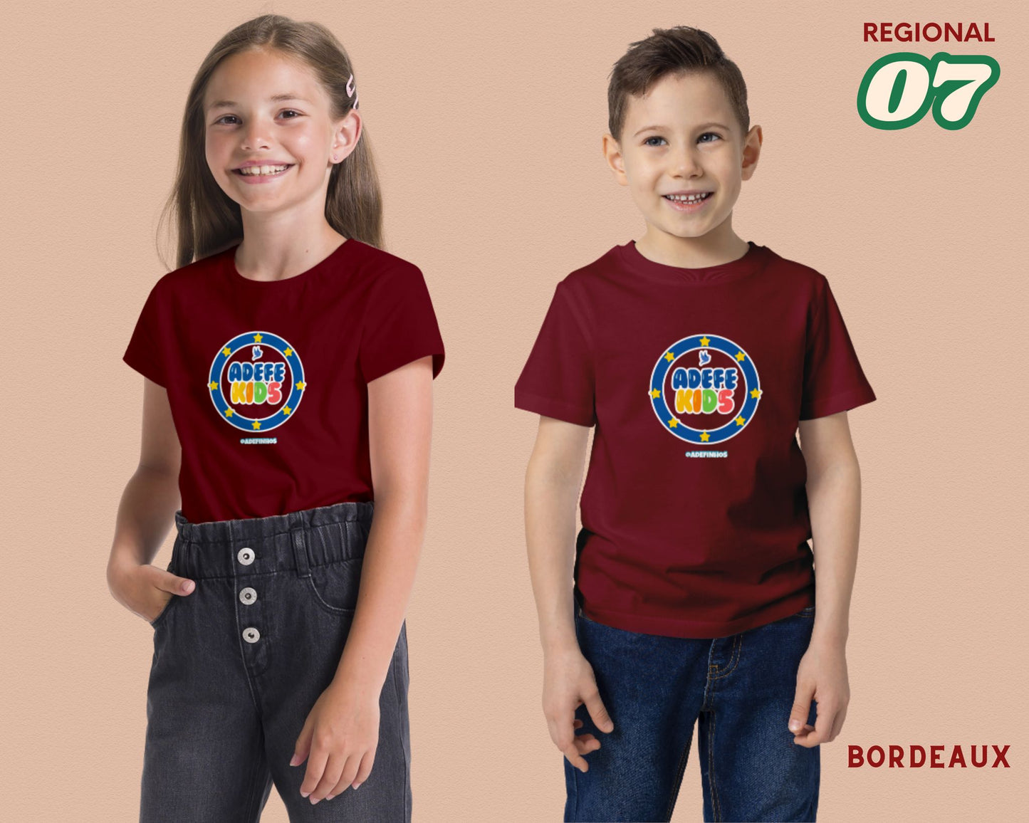TSHIRT ADEFEKIDS OFICIAL INFANTIL