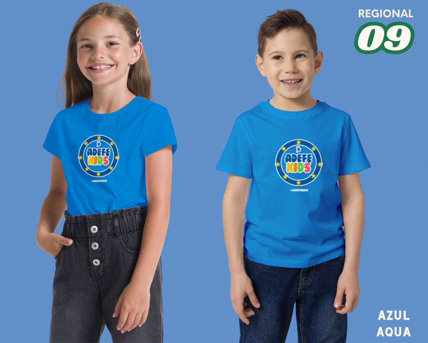TSHIRT ADEFEKIDS OFICIAL INFANTIL