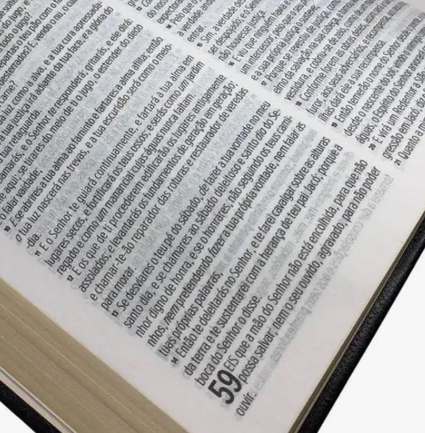 RC Slim Bible, Normal Letter, Luxury - Black