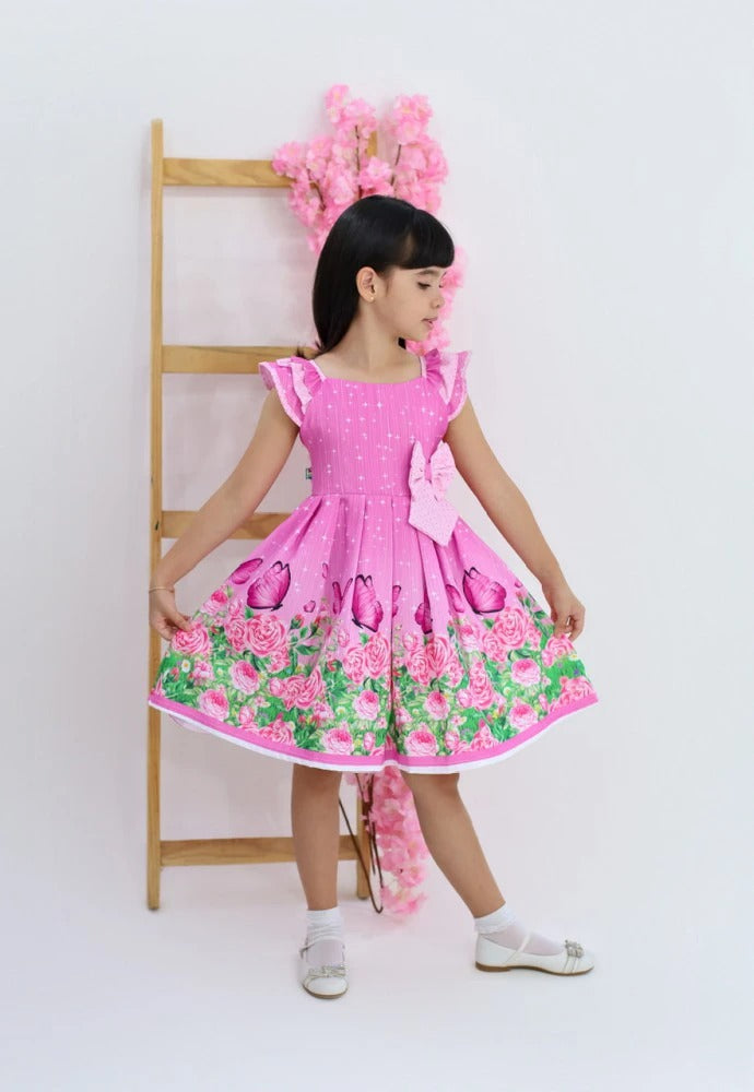 Japanese dress Butterflies - 4 years