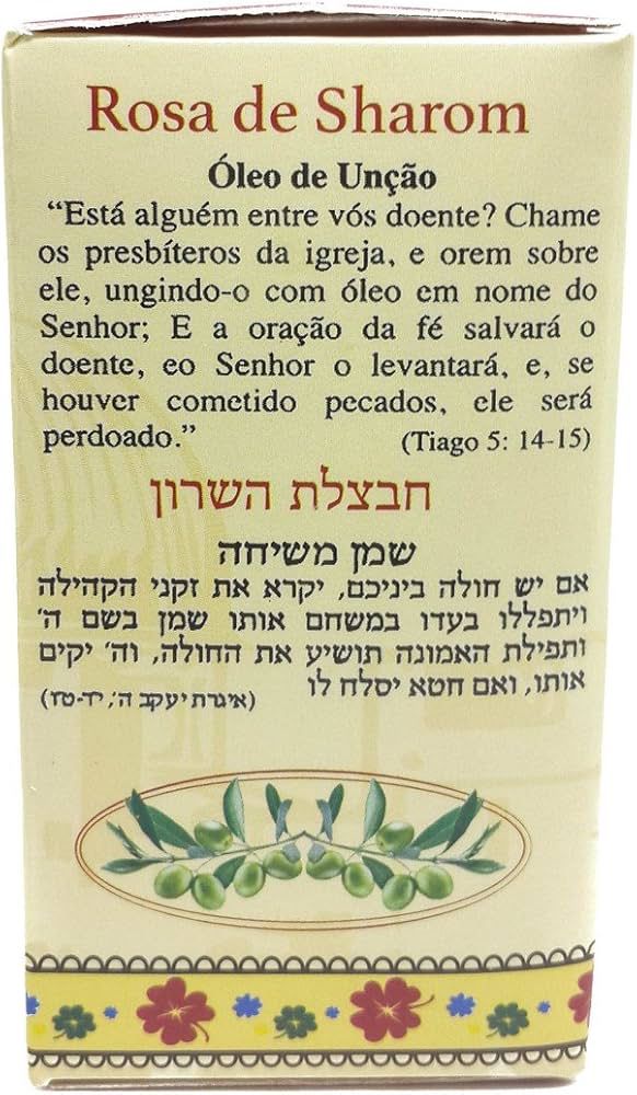Óleo Rosa Di Sharon de Israel 10ml