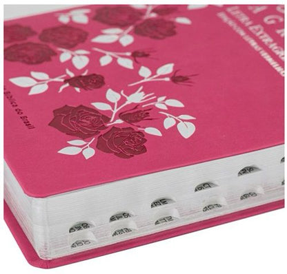 Pink Extra Large Print Bible - ARC085TILEXGLV