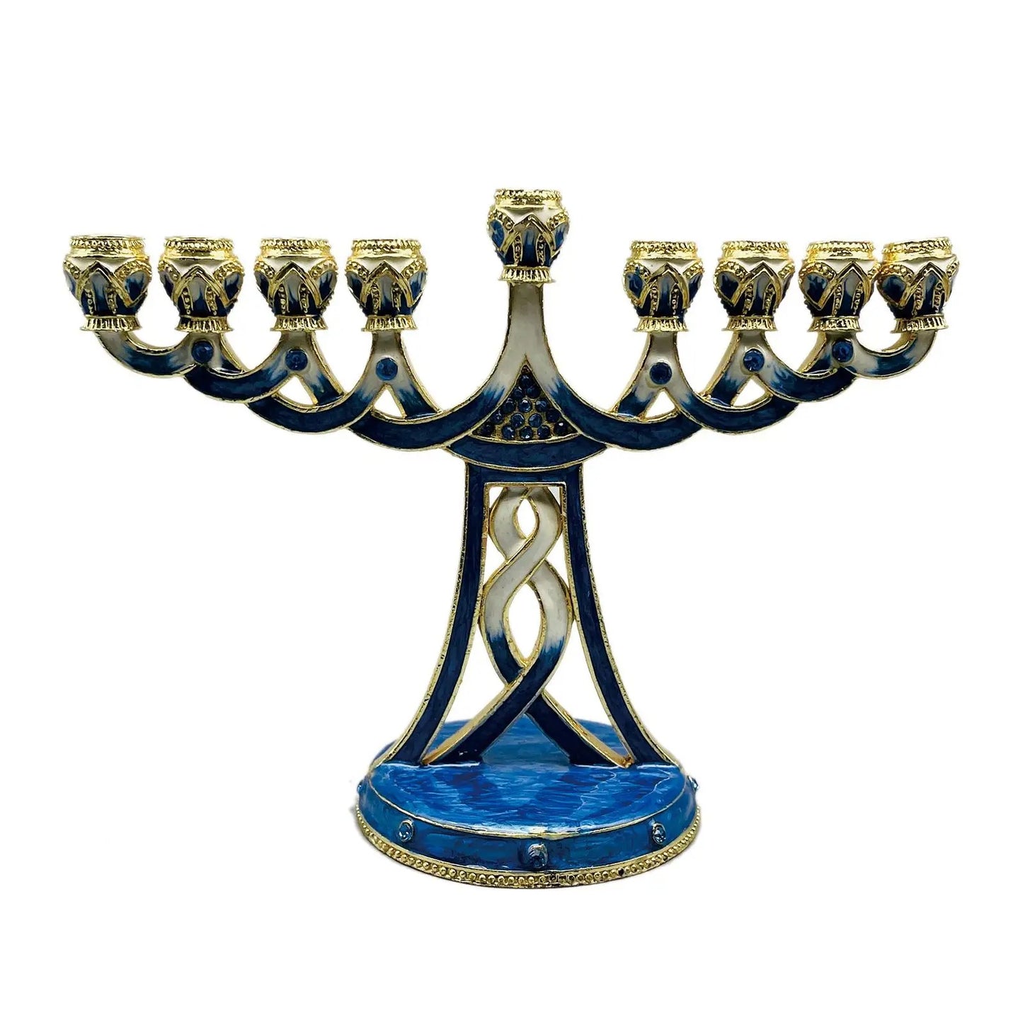 Candelabro de 9 Braços - Hanukkiah Judaica