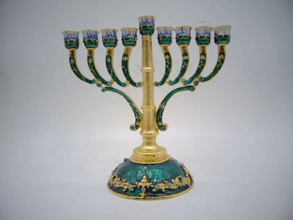 Candelabro de 9 Braços - Hanukkiah Judaica