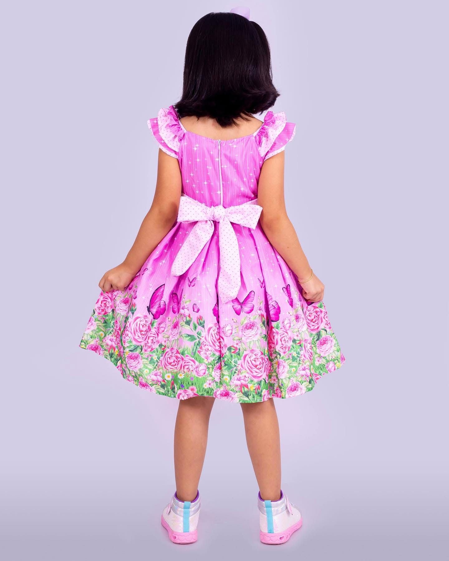 Japanese dress Butterflies - 4 years
