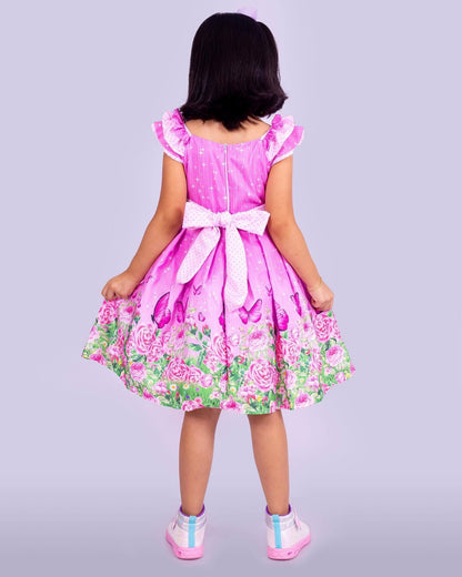 Japanese dress Butterflies - 4 years