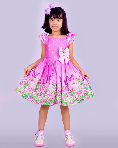 Japanese dress Butterflies - 4 years