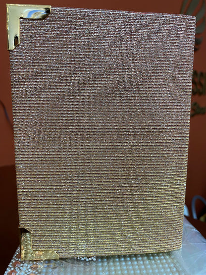 BÍBLIA JULIANNA ROSA DOURADA 16x11