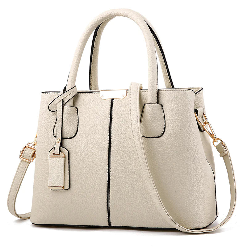 Bolsa Minimalista Textura Litchi – Estilo e Praticidade