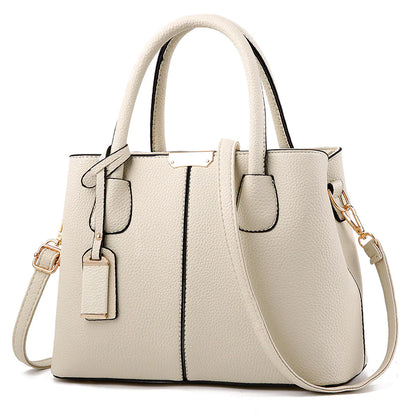 Bolsa Minimalista Textura Litchi – Estilo e Praticidade