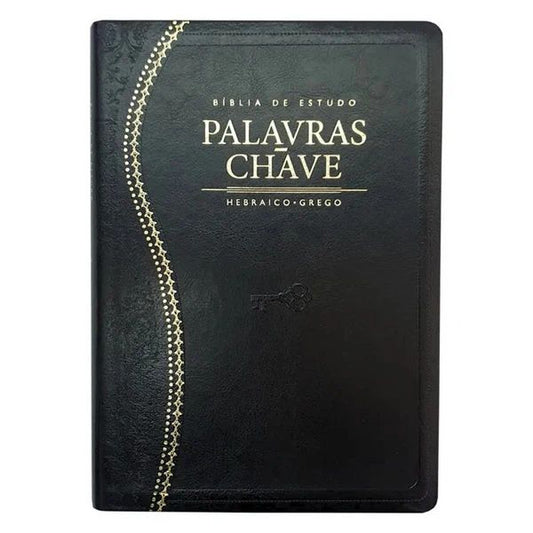 BÍBLIA DE ESTUDO PALAVRAS - CHAVE PRETA