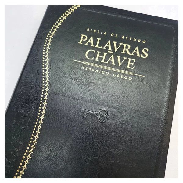 BÍBLIA DE ESTUDO PALAVRAS - CHAVE PRETA