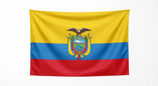 BANDEIRA DO EQUADOR 90X150CM