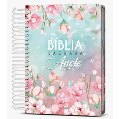BIBLIA ANOTE ESPIRAL MAGNOLIA