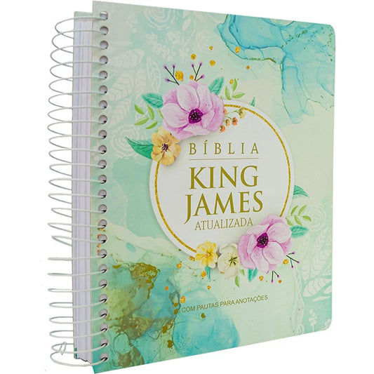 BIBLIA KING JAMES ATUALIZADA ANOTE BLUE