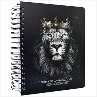 BIBLÍA ANOTE KING JAMES LEÃO REI DOS REIS