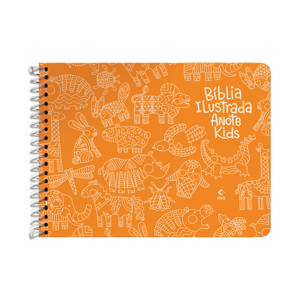 BÍBLIA ILUSTRADA ANOTE KIDS - NVT