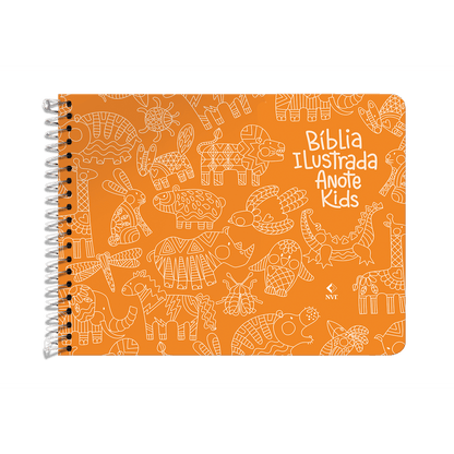 BÍBLIA ILUSTRADA ANOTE KIDS - NVT