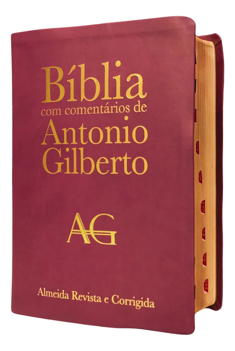 BIBLIA COM COMENTÁRIOS DE ANTONIO GILBERTO - ARC