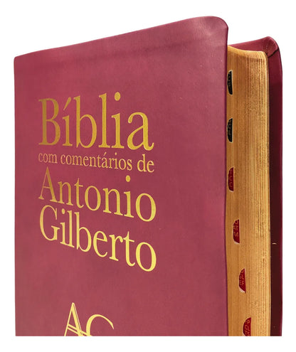 BIBLIA COM COMENTÁRIOS DE ANTONIO GILBERTO - ARC