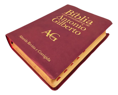 BIBLIA COM COMENTÁRIOS DE ANTONIO GILBERTO - ARC