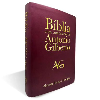 BIBLIA COM COMENTÁRIOS DE ANTONIO GILBERTO - ARC