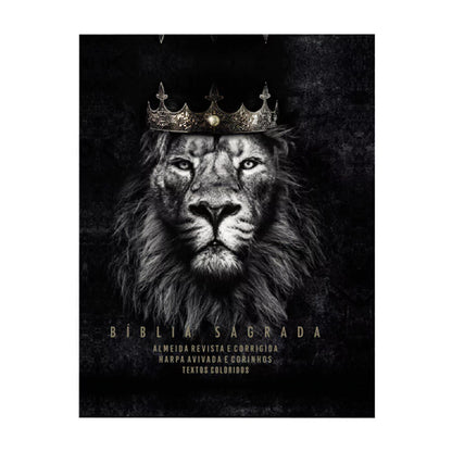 BIBLIA ARC COM HARPA LEAO REIS DOS REIS