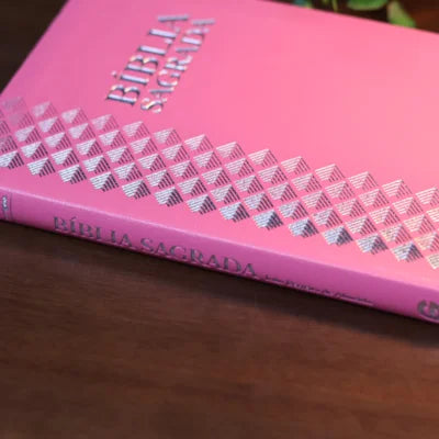 BÍBLIA SAGRADA | ARC | CAPA LUXO PINK