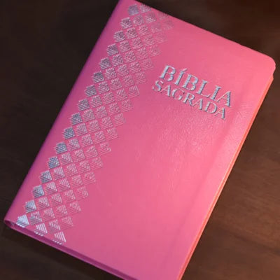BÍBLIA SAGRADA | ARC | CAPA LUXO PINK