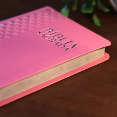 BÍBLIA SAGRADA | ARC | CAPA LUXO PINK