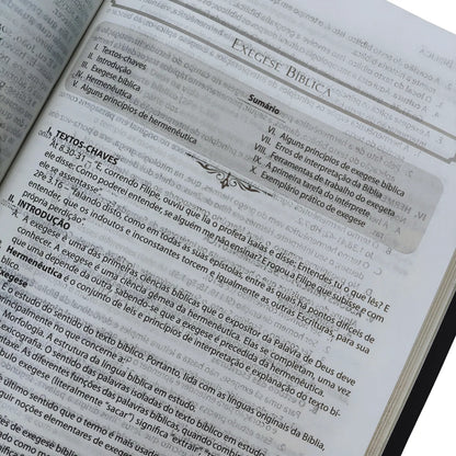 BIBLIA COM COMENTÁRIOS DE ANTONIO GILBERTO - ARC