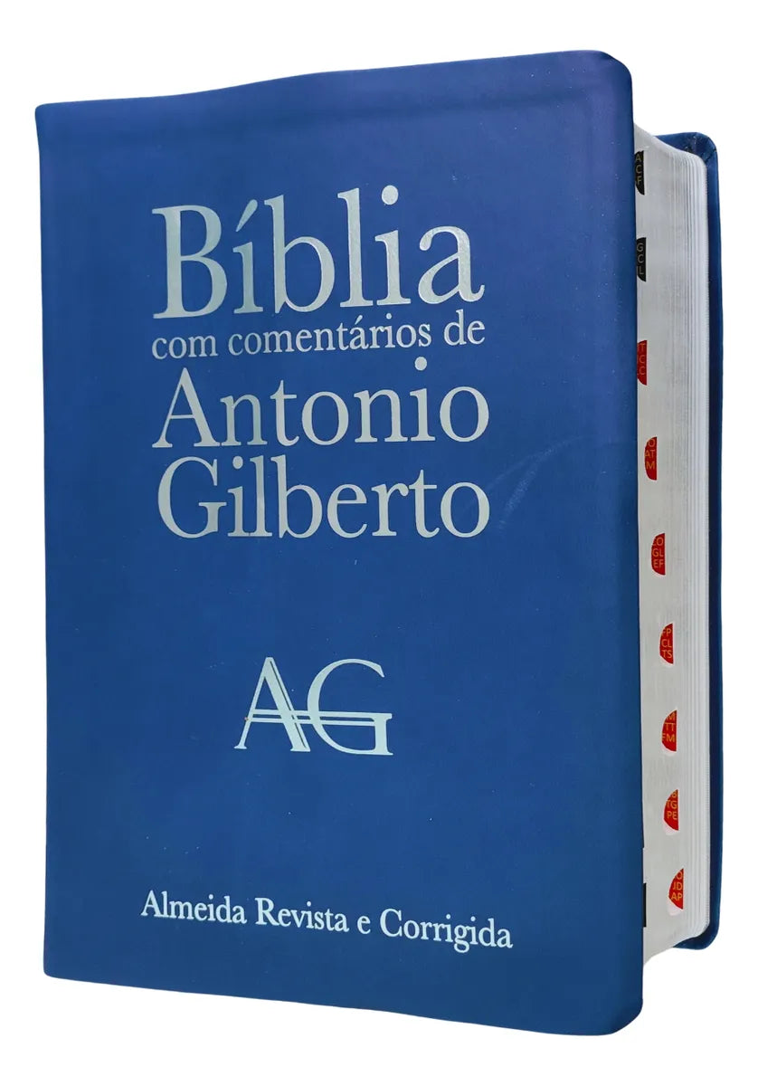BIBLIA COM COMENTÁRIOS DE ANTONIO GILBERTO - ARC