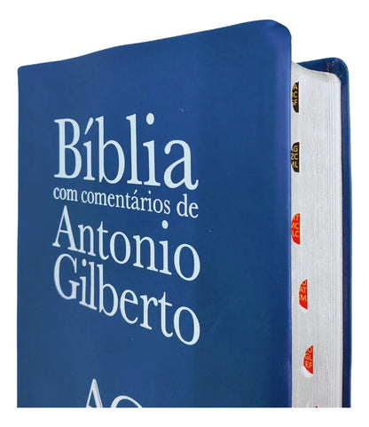BIBLIA COM COMENTÁRIOS DE ANTONIO GILBERTO - ARC