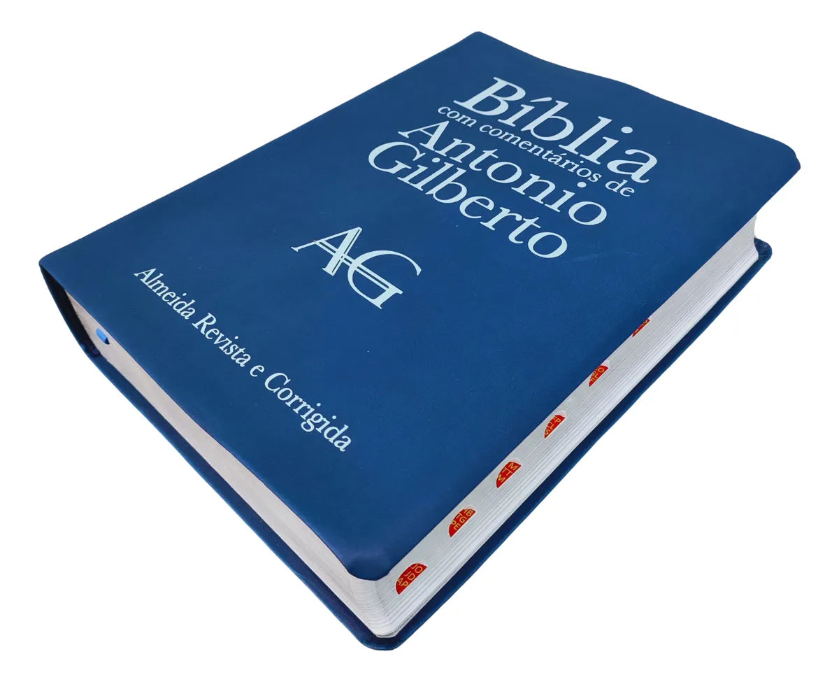 BIBLIA COM COMENTÁRIOS DE ANTONIO GILBERTO - ARC