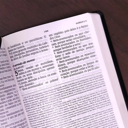 BÍBLIA KING JAMES ATUALIZADA - CAPA LUXO PRETA