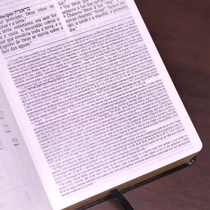 BÍBLIA KING JAMES ATUALIZADA - CAPA LUXO PRETA