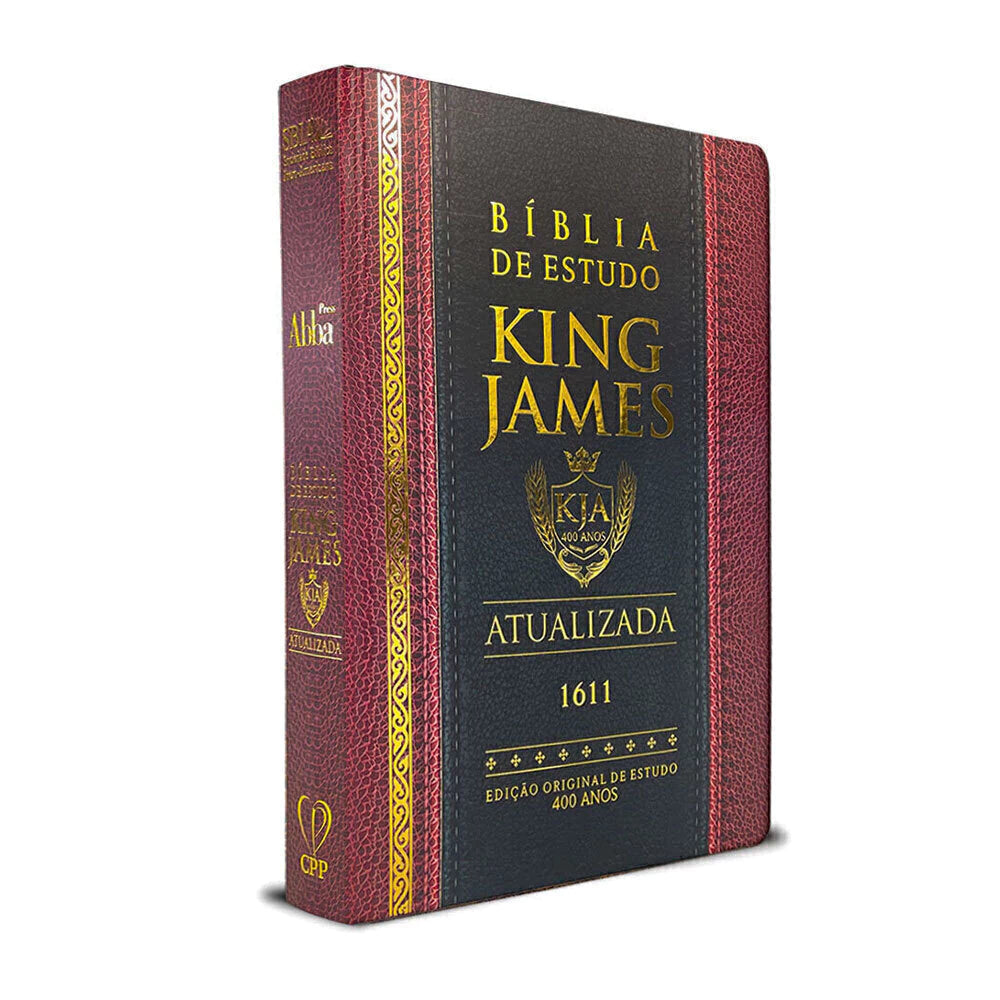 BÍBLIA DE ESTUDO KING JAMES HIPERGIGANTE FULL COLOR CAPA DURA
