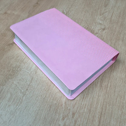 BÍBLIA DE ESTUDO NTLH CAPA LUXO ROSA NOBRE (LETRA NORMAL)