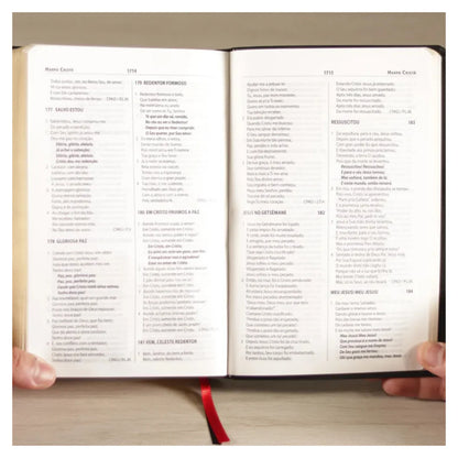 BIBLIA OBREIRO APROVADO ARC- COM HARPA- MEDIA VINHO