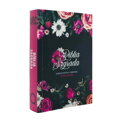 BIBLIA FLORAL PINK