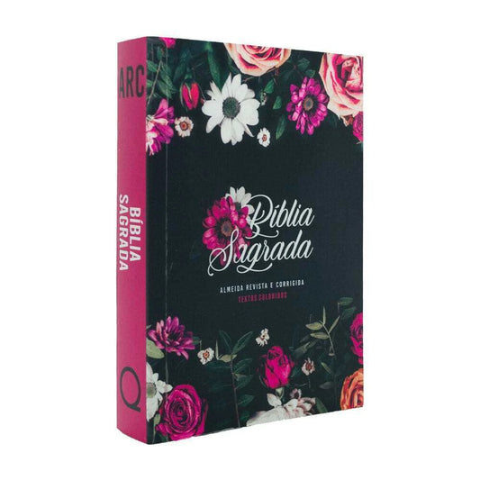 BIBLIA FLORAL PINK