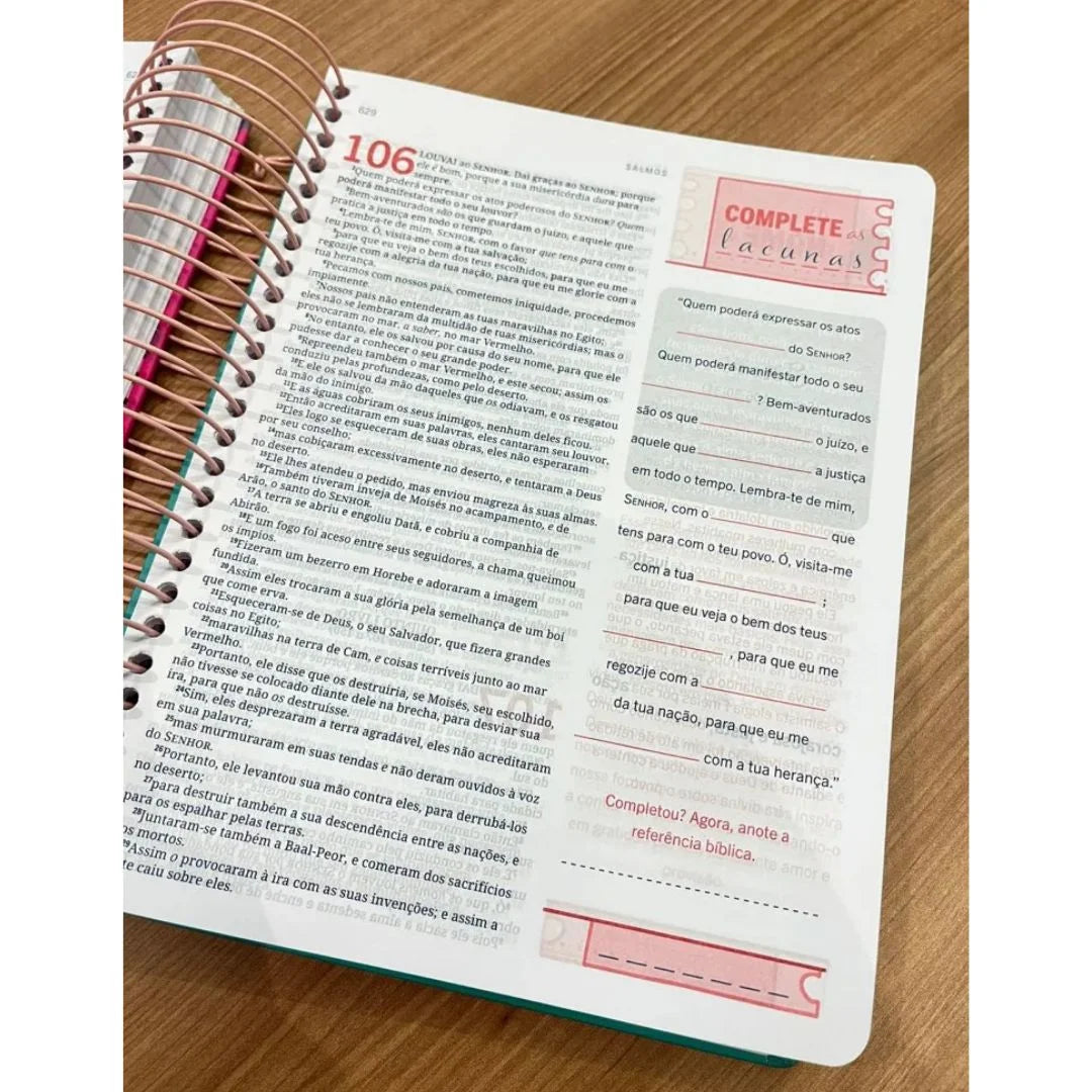 BÍBLIA ANOTE KING JAMES JARDIM